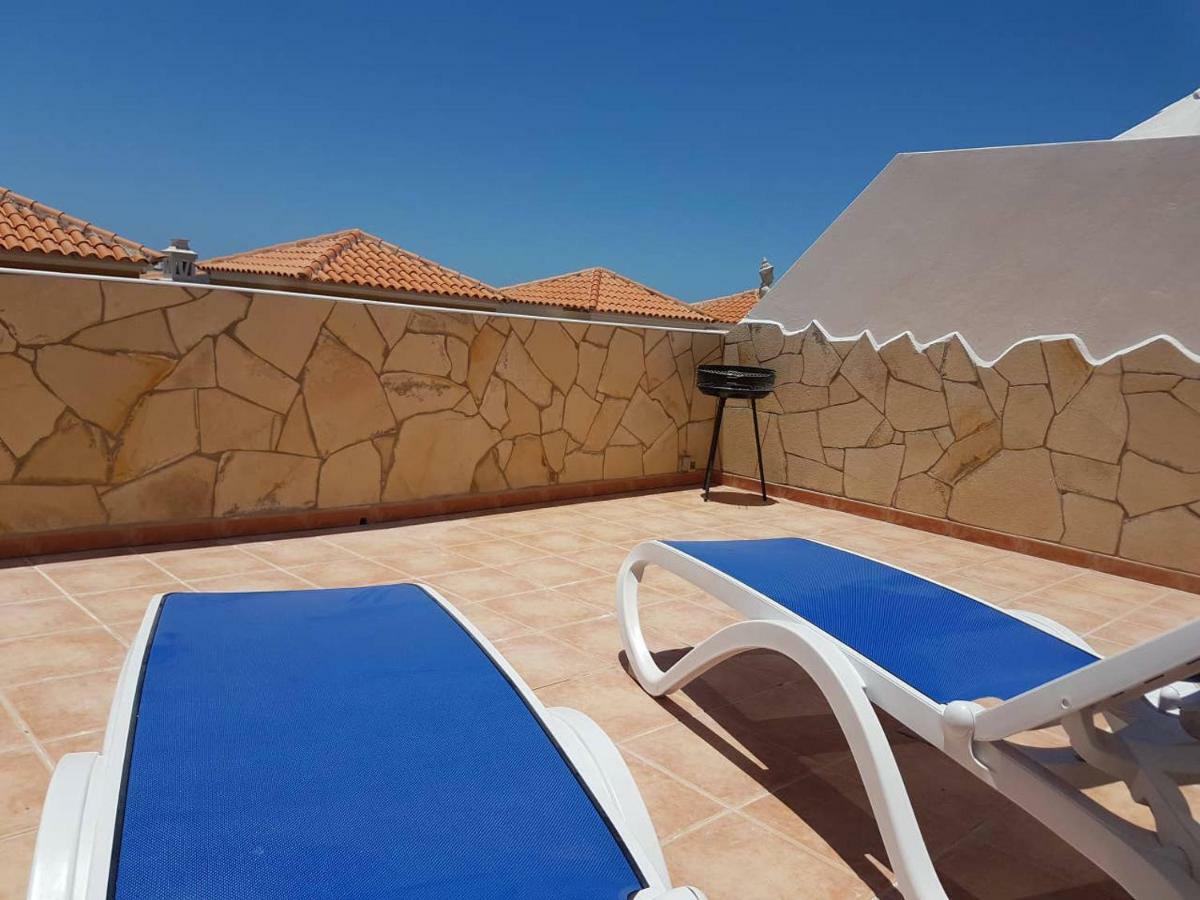 Villa Roque Del Conde With Fantastic Sea View, Terrace, Pool, Wifi, Sat-Tv, Garage Costa Adeje  Eksteriør bilde