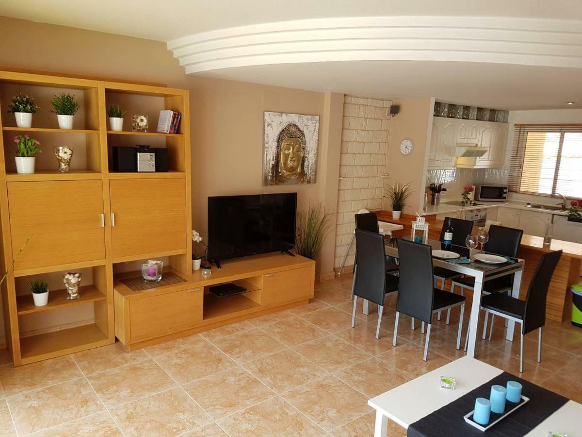 Villa Roque Del Conde With Fantastic Sea View, Terrace, Pool, Wifi, Sat-Tv, Garage Costa Adeje  Eksteriør bilde